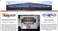 Desktop Screenshot of kerrmarketdays.org